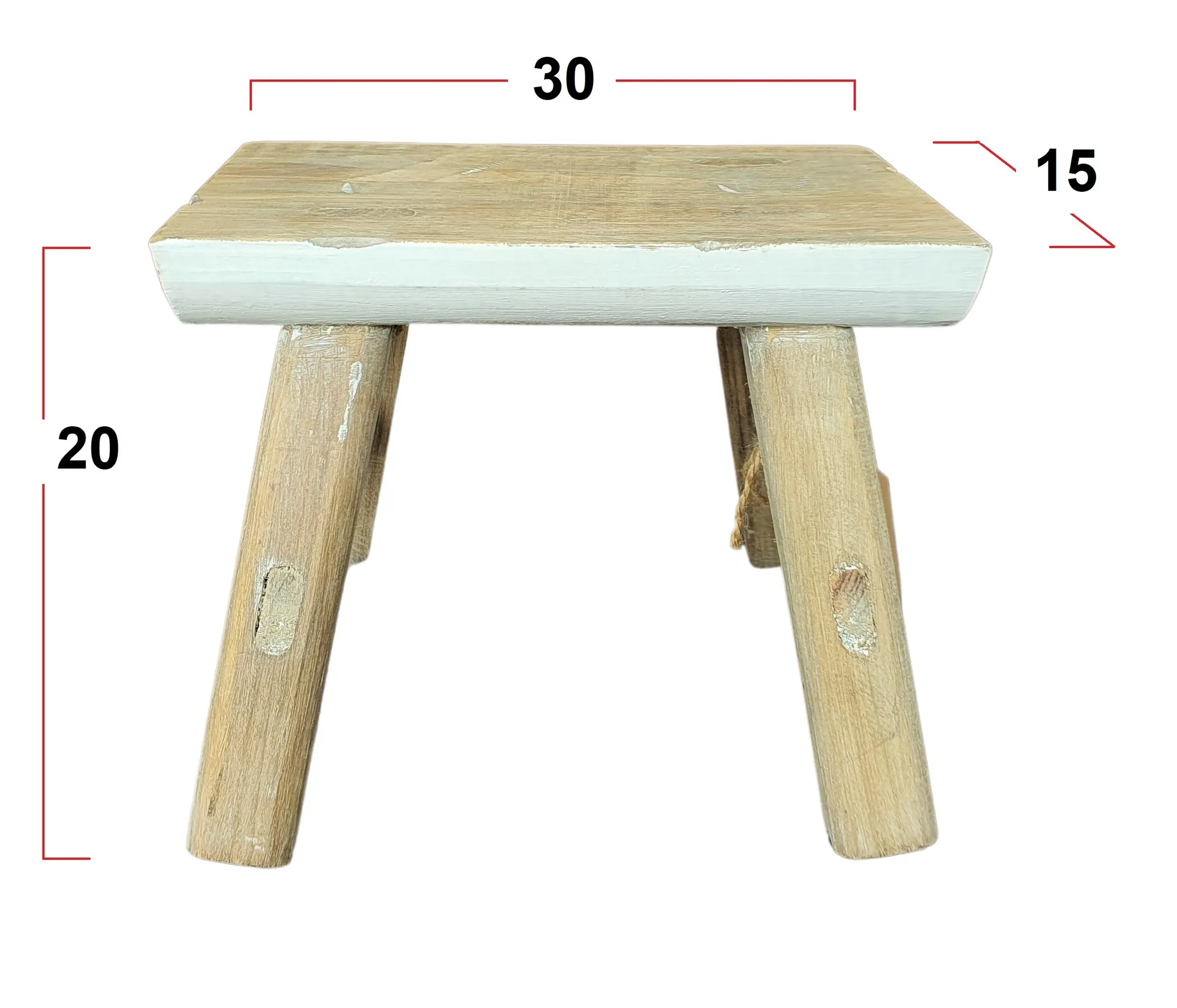 Wiladu Dekohocker altes hölländisches Design 25 x 15 x 20 cm Shabby Design – Bild 3