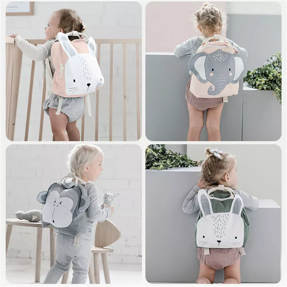 Wiladu Kinderrucksack Rucksack für Kinder und Babys Baumwollrucksäcke für Kinder – Bild 2