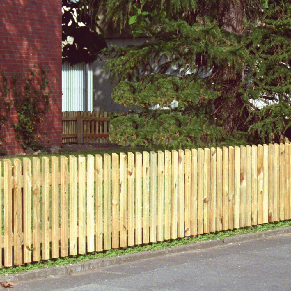 Zaunlatte Förde geschrägt, KDI salzgrün – Bild 2