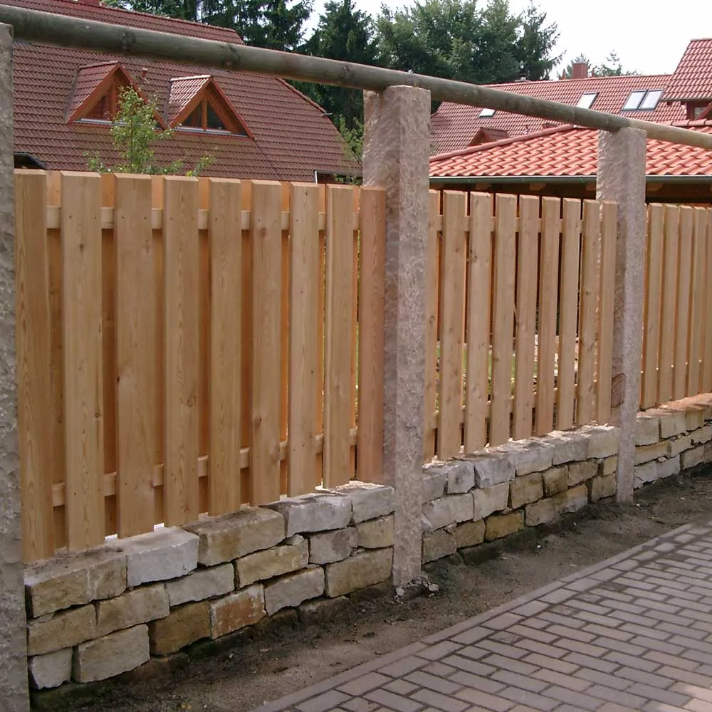 Zaunbrett Grönland geschrägt, europäische Lärche natur – Bild 2