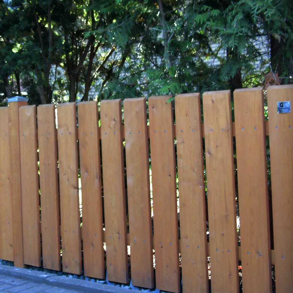 Zaunbrett Grönland geschrägt, europäische Lärche natur – Bild 7