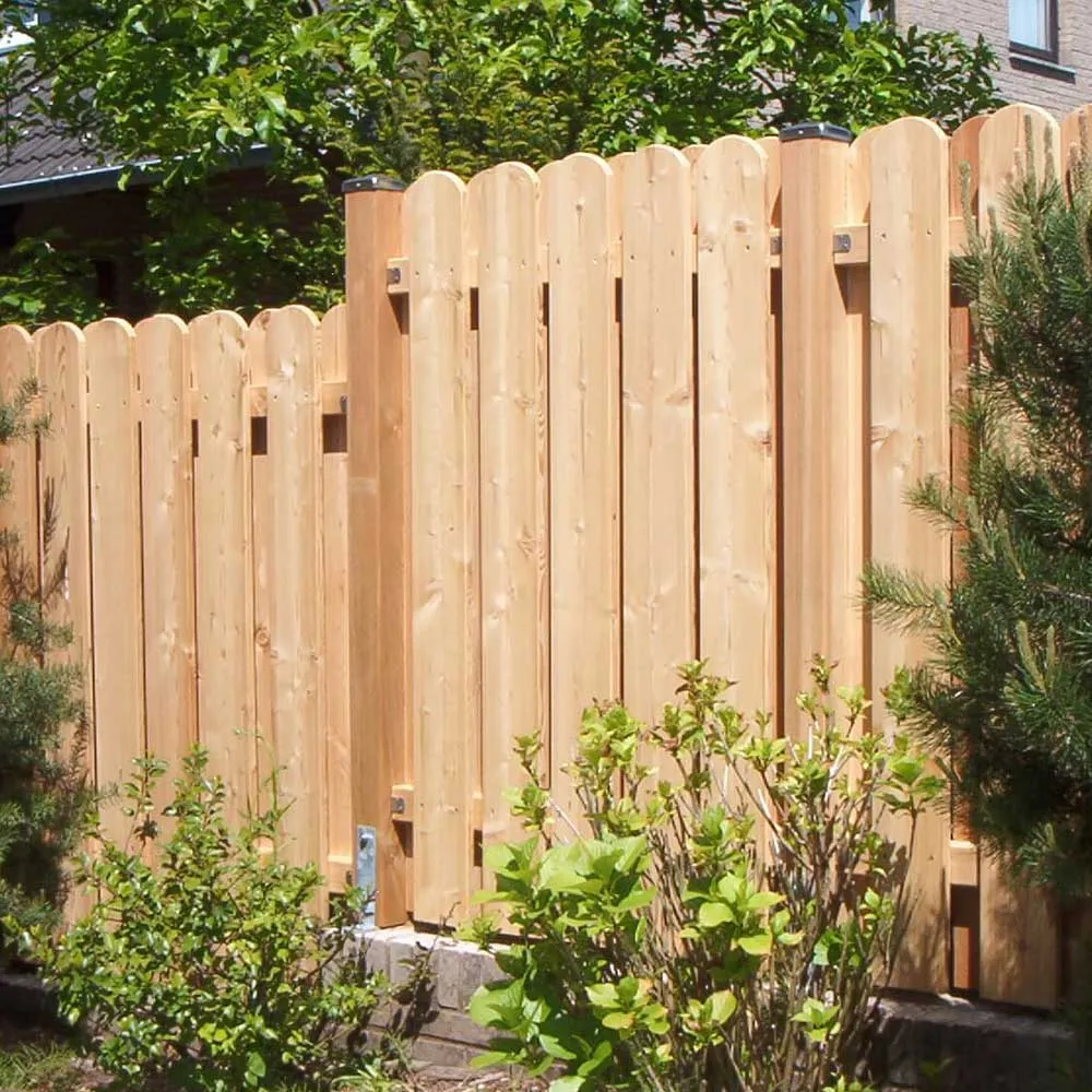 Zaunbrett Lappland gerundet, europäische Lärche natur – Bild 4