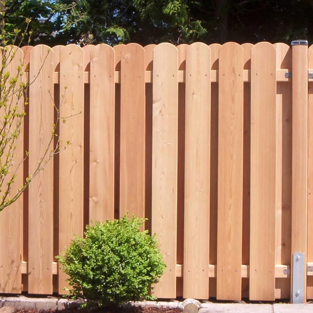 Zaunbrett Lappland gerundet, europäische Lärche natur – Bild 5