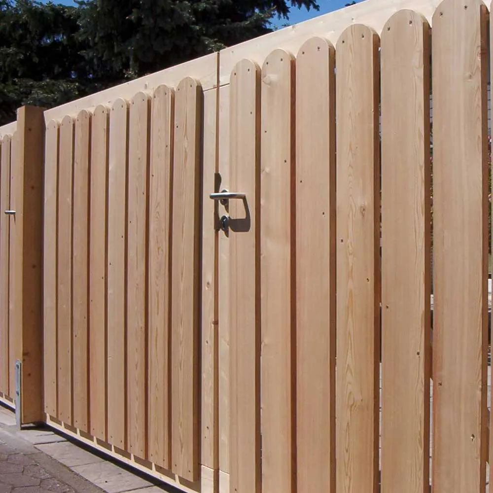 Zaunbrett Lappland gerundet, europäische Lärche natur – Bild 7