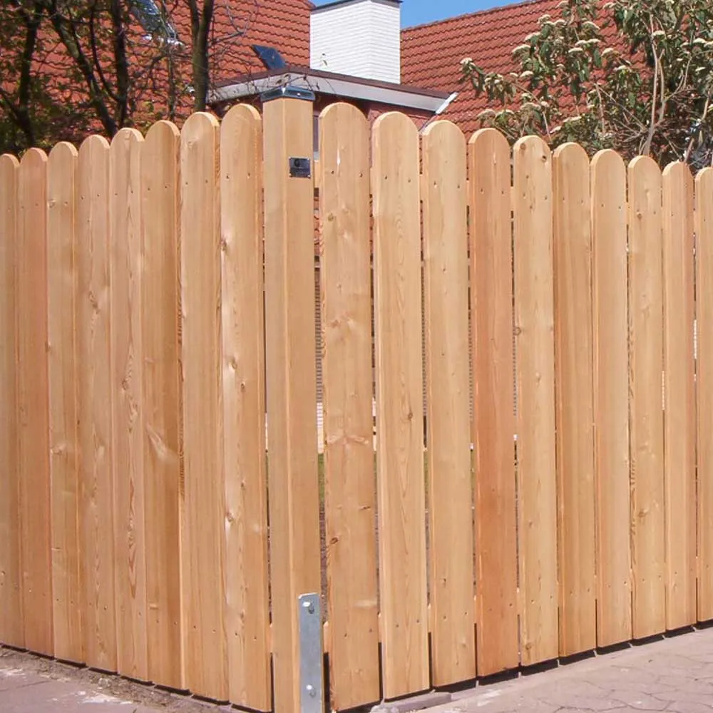 Zaunbrett Lappland gerundet, europäische Lärche natur – Bild 8