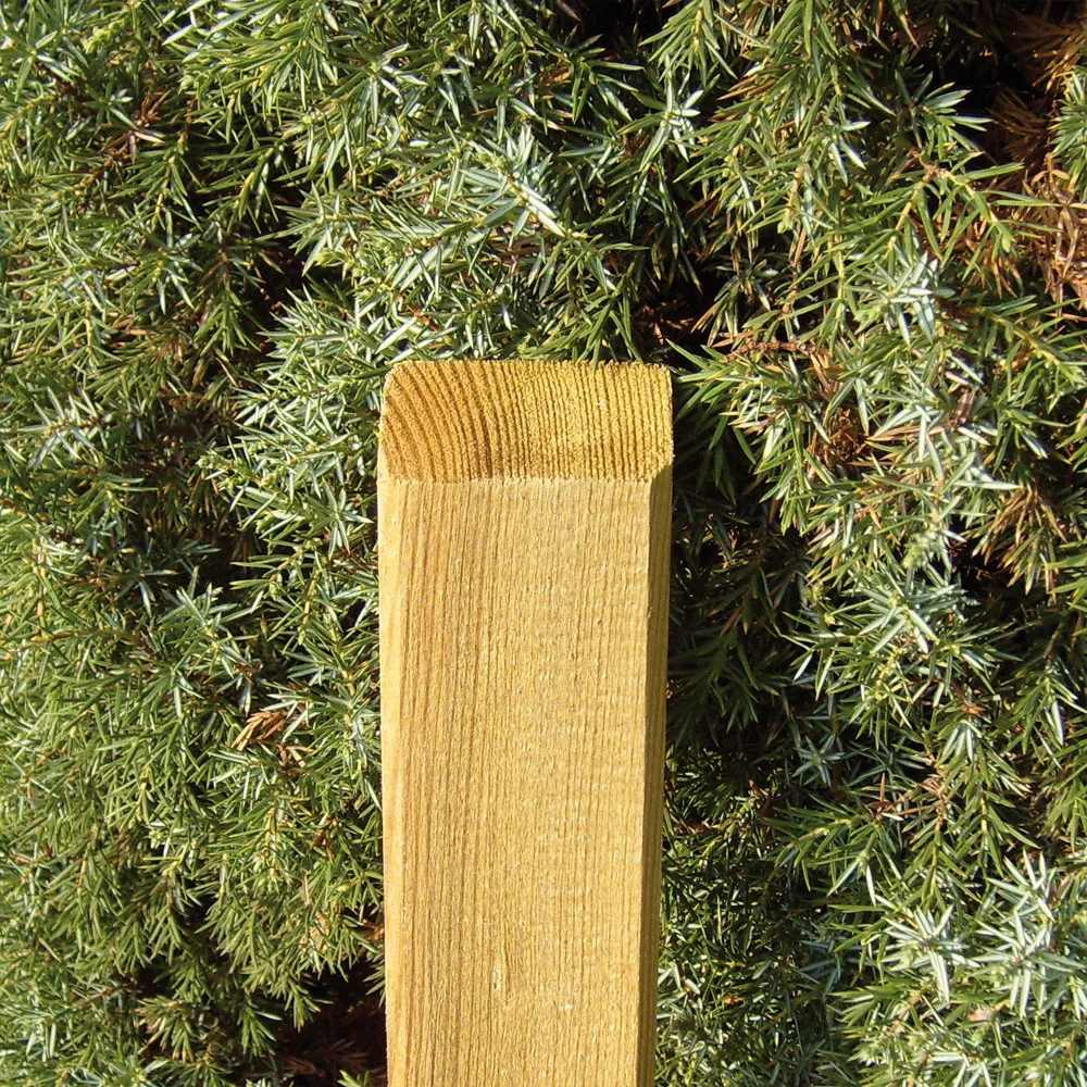 Zaunlatte Förde geschrägt, KDI salzgrün