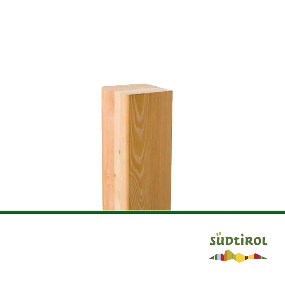 Zaunpfosten aus Gebirgslärche, geleimt – Bild 2