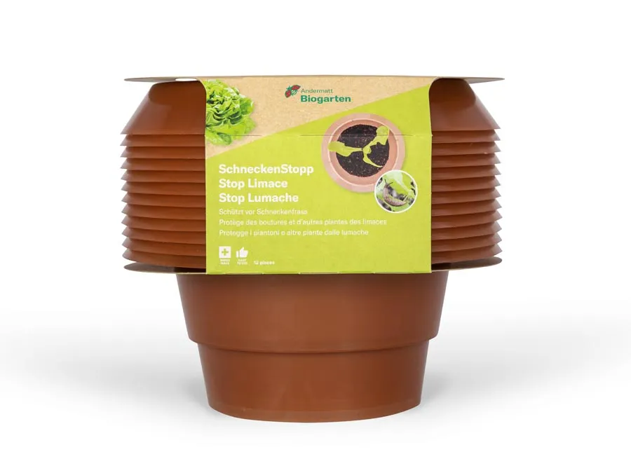 SchneckenStopp – Schneckenkragen für Einzelpflanzen, erweiterbar zum Mini-Treibhaus – Bild 4
