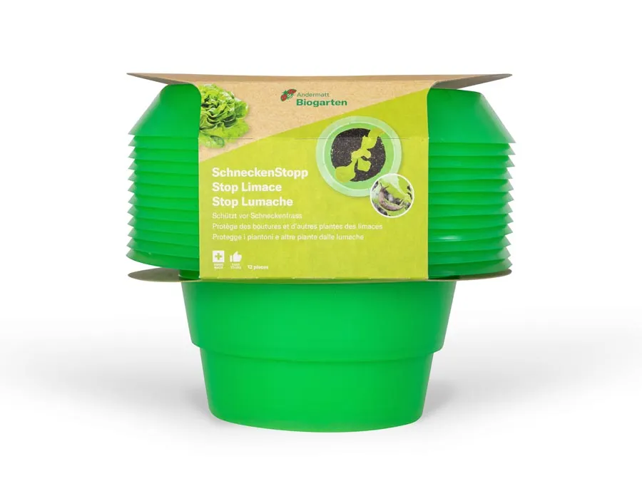 SchneckenStopp – Schneckenkragen für Einzelpflanzen, erweiterbar zum Mini-Treibhaus – Bild 2