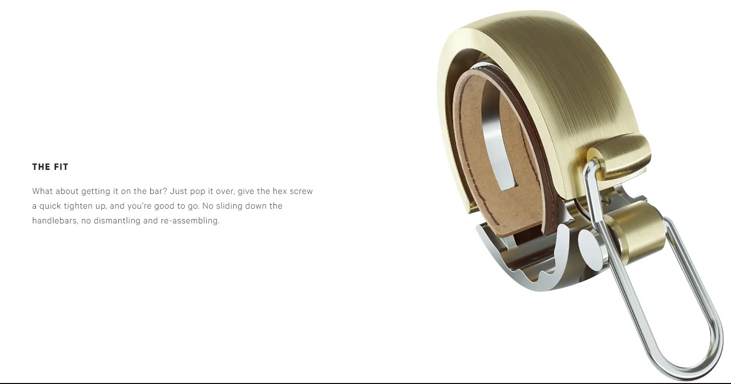 knog Oi Luxe Klingel groß – Bild 6