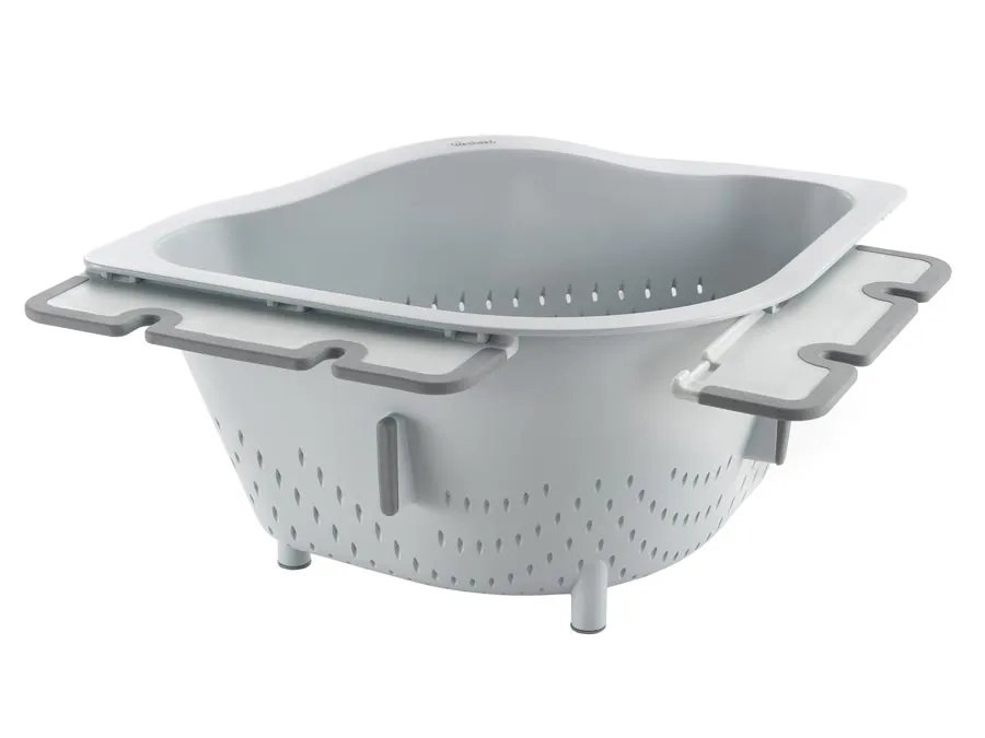 Ecksieb für die Spüle: Hängend oder stehend verwendbar, Abtropfsieb Drain On – Bild 5