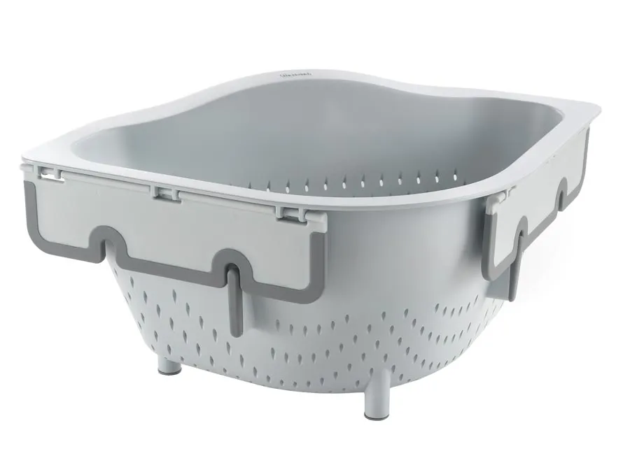 Ecksieb für die Spüle: Hängend oder stehend verwendbar, Abtropfsieb Drain On – Bild 3