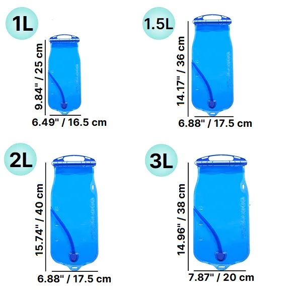 Trinkblase Wasserreservoir Rucksack – Bild 6