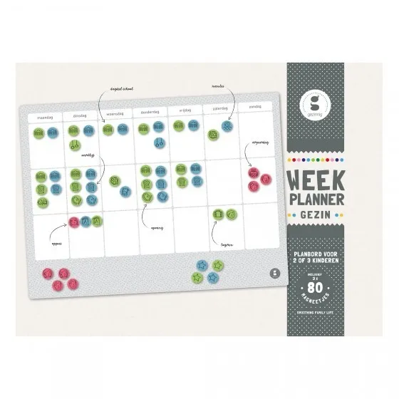 Weekplanner Gezin
