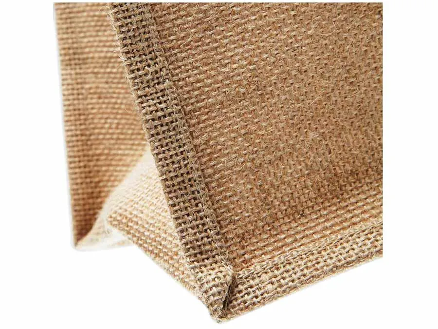 Mini Jute-Tasche für kleine Dinge oder als Geschenktüte, selbststehend – Bild 4