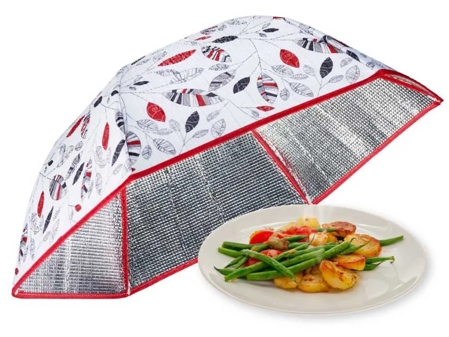 Thermo-Speisehaube zum Warm- und Kalthalten von Speisen, faltbar, extra hoch