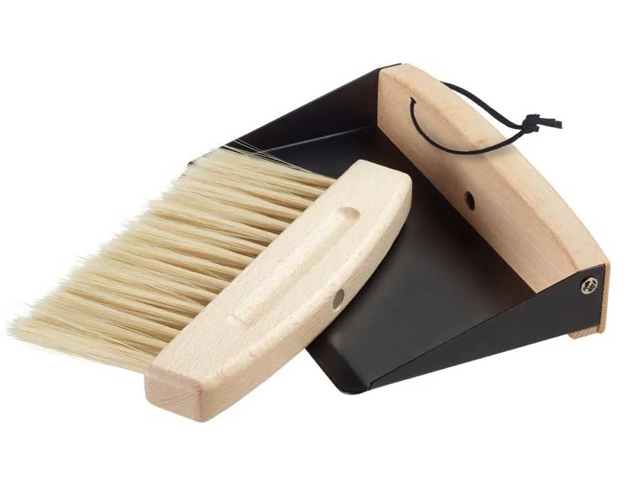 Tisch Kehrset mit Bürste und Schaufel, mit Magnethalterung