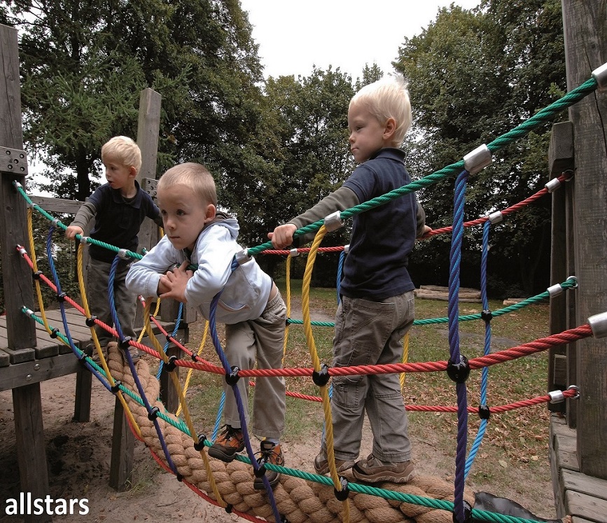 Ullmann Hängebrücke 250 Dschungelbrücke PP Tarzan LS Tampenbrücke Seilbrücke
