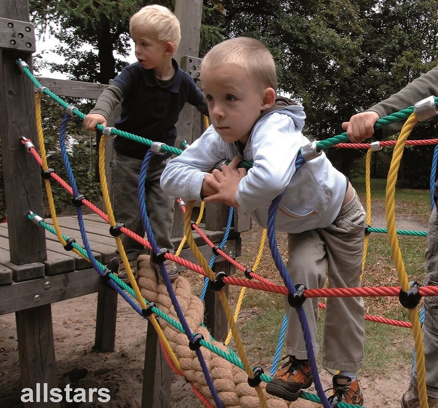 Ullmann Hängebrücke 250 Dschungelbrücke PP Tarzan LS Tampenbrücke Seilbrücke – Bild 3