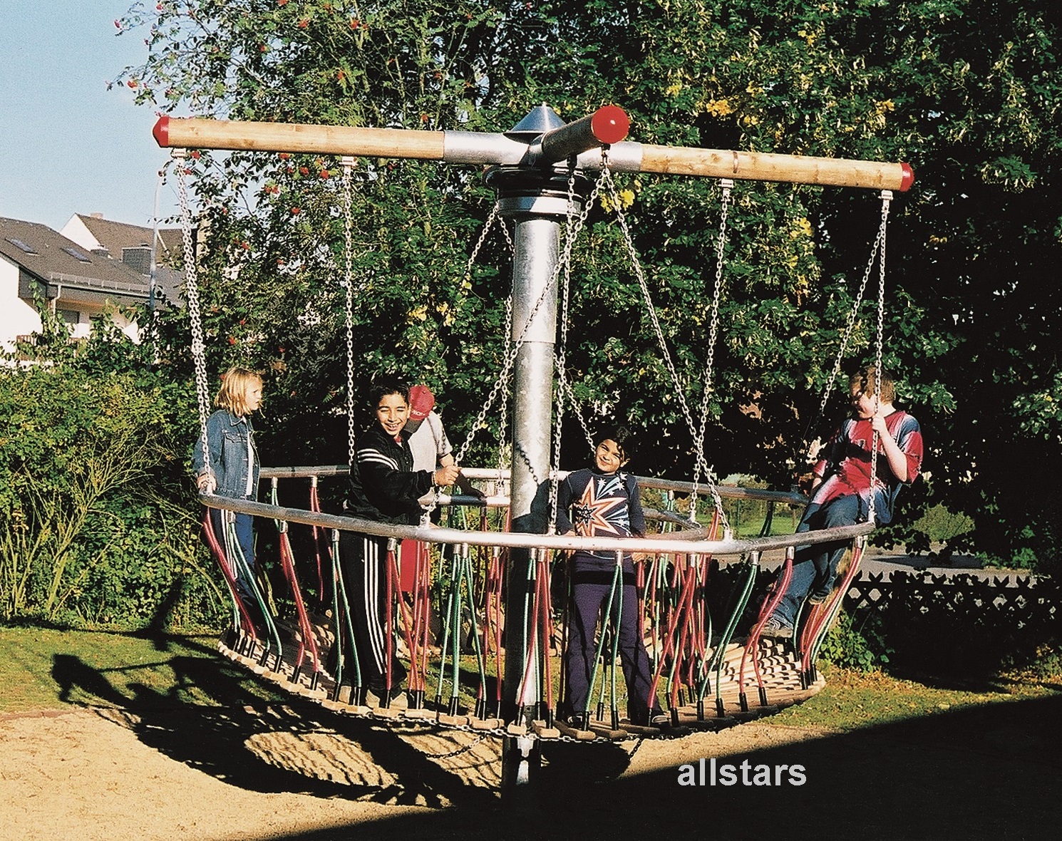 Wellenkarussell Karussell Netzkarussell Laufbahn Klassik Hally-Gally – Bild 7