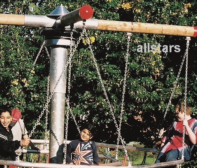 Wellenkarussell Karussell Netzkarussell Laufbahn Klassik Hally-Gally – Bild 4