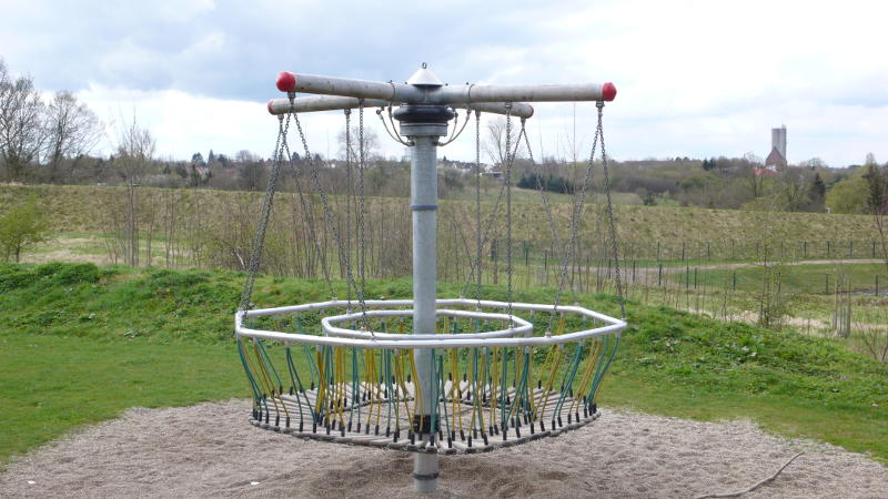 Wellenkarussell Karussell Netzkarussell Laufbahn Klassik Hally-Gally