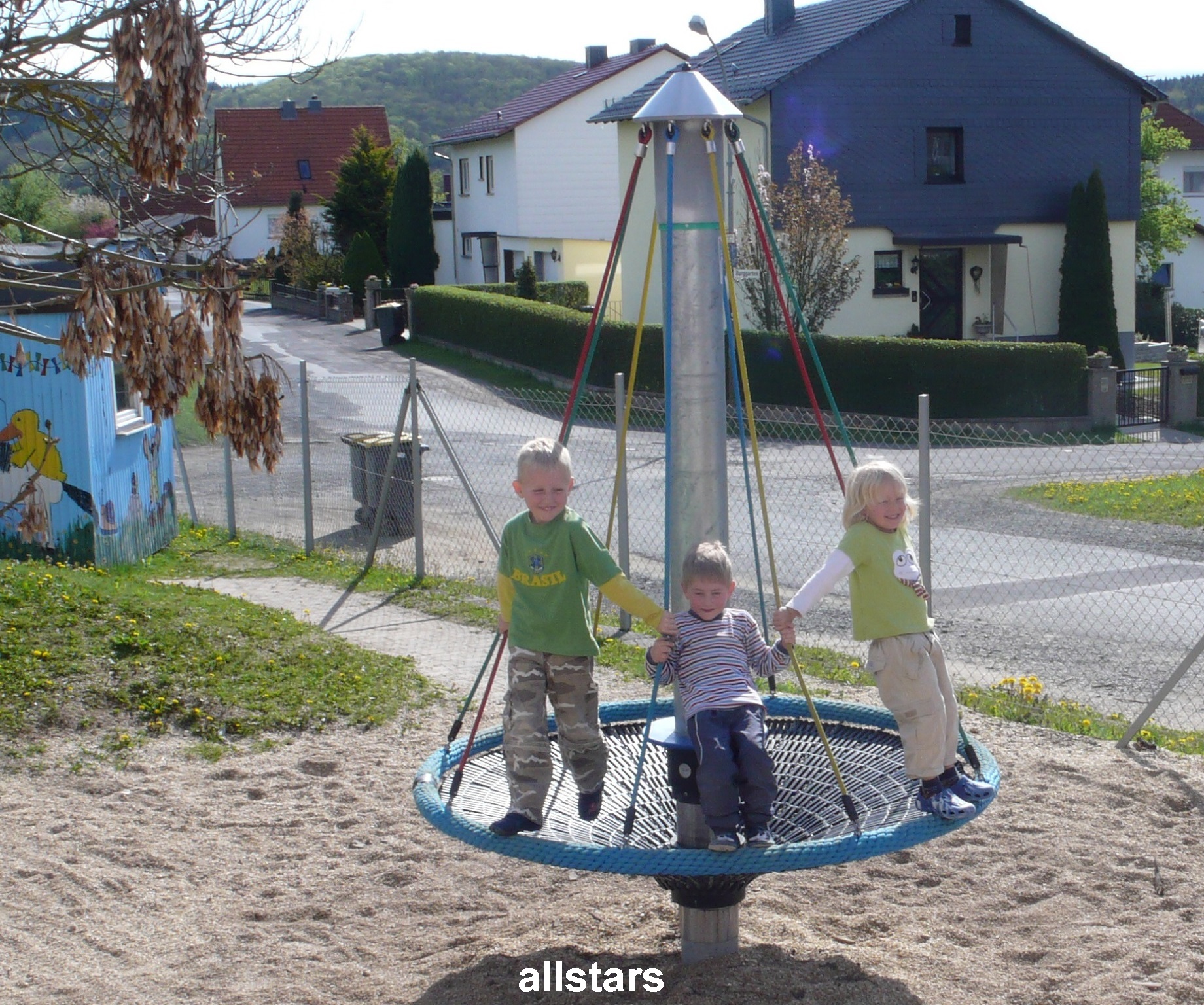 Vogelnest-Karussell Karussell drehbar Kletteranlage Kreisel KiGa KiTa öffentlicher Spielplatz Huck – Bild 7
