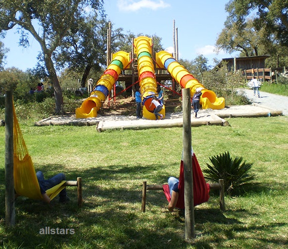 Röhrenrutsche gerade Rutsche L= 7,43 m PH= 4,0 m PE Rotoflex mehrere Module Beckmann – Bild 5