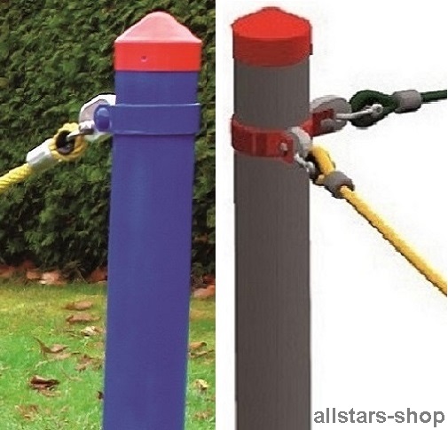 HUCK Gummigurt-Matte Hängematte Adventure-Parcours für Stahlpfosten – Bild 3