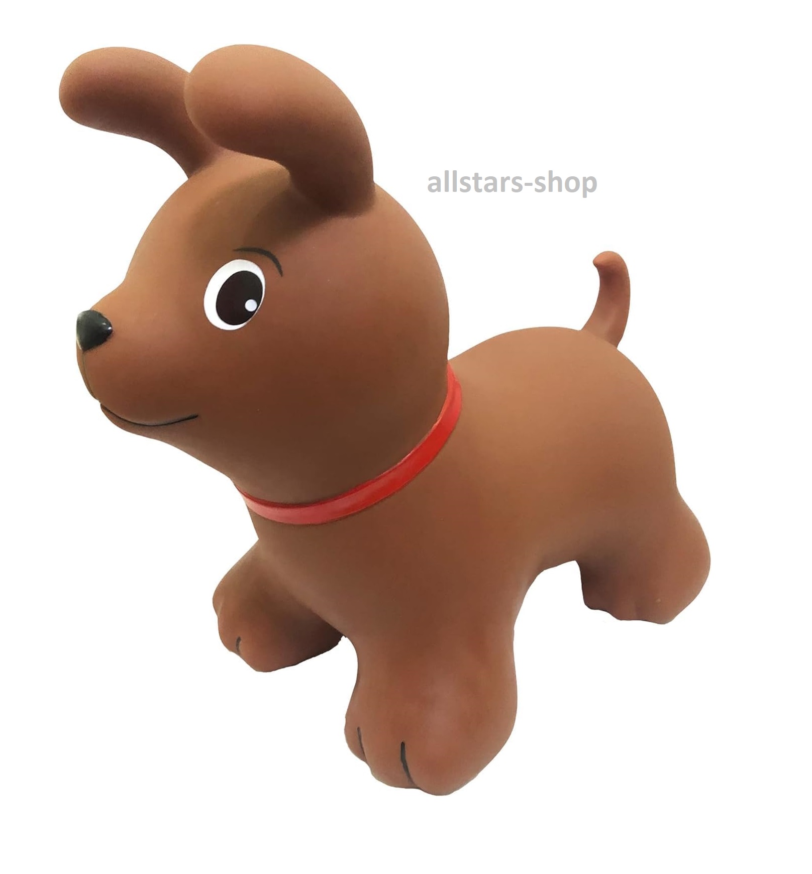 Hüpftier Set Hund+Ferkel+Katze+Kater Hüpfeball Hopser Hüpfgerät Kita allstars – Bild 4