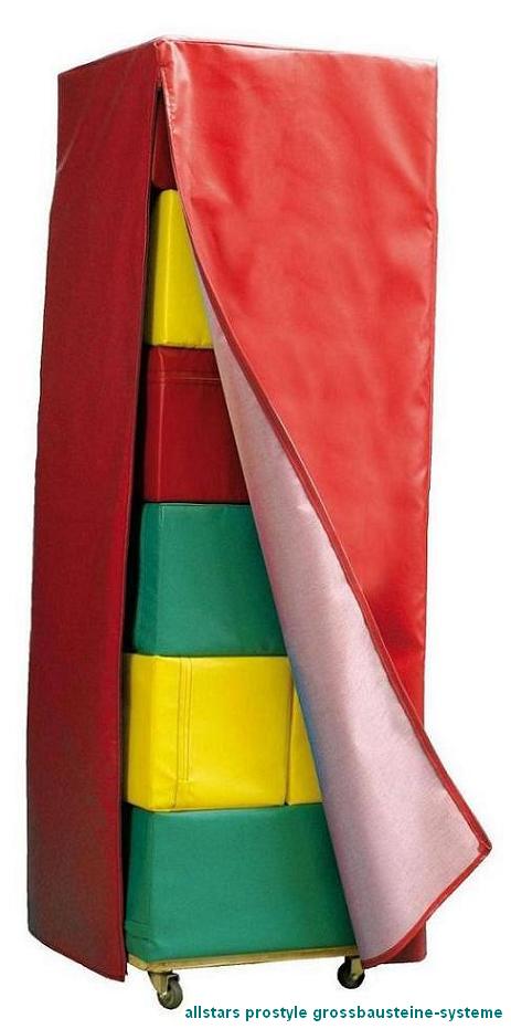 Bänfer Kids Softbausteine Bausteinsatz + Rollwagen 20-tlg. Schaumstoffbausteine Hülle – Bild 5