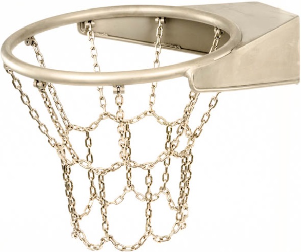 Basketballanlage mit Ständer 3,20 m verstellbar, Basketballkorb Netz Edelstahl mit rechteckigem Zielbrett 1,8 x 1,0 m – Bild 2