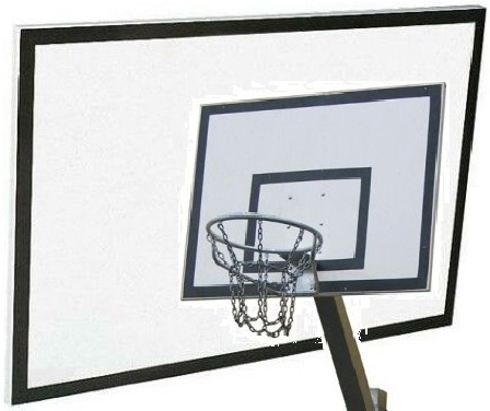 Basketballanlage mit Ständer 3,20 m verstellbar, Basketballkorb Netz Edelstahl mit rechteckigem Zielbrett 1,8 x 1,0 m – Bild 4