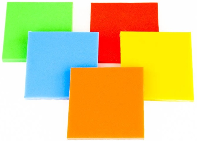 HDPE Platten 15 Stück einfarbig gelb Stärke 15 mm 1.500 x 1.500 mm HDPE-Platte HD Polyethylen PAK-frei durchgefärbt – Bild 5