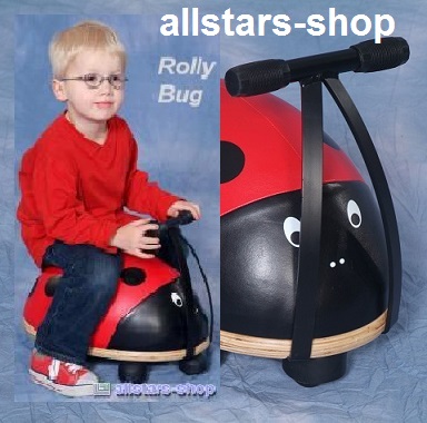 Skipper Scooter Rutscher R´n Roll Marienkäfer, sehr stabil, mit 5 Rollen für Kindergarten, Hort + KiTa allstars DT – Bild 2