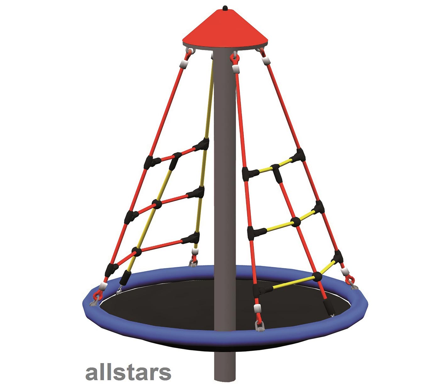 Huck Nestkreisel Vogelnest-Karussell Kletterpyramide – Bild 2