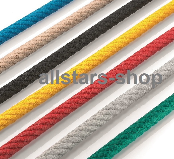 Kletternetz aus Herkulesseil mit Kreuzstich-Knotenverbindung 4 m² Ø 16 mm MW 50 cm mit Stahllitzen Huck – Bild 9