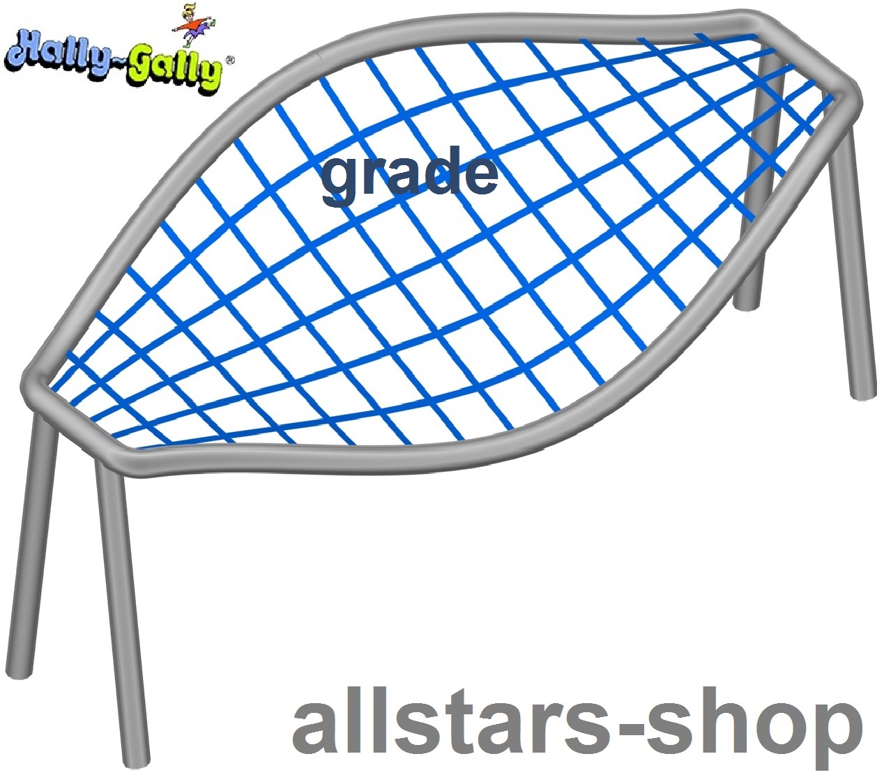 Element für Achterbahn schräg 90° Bogen nach innen für Klettergestell mit 1 Netzteil Hally-Gally – Bild 9