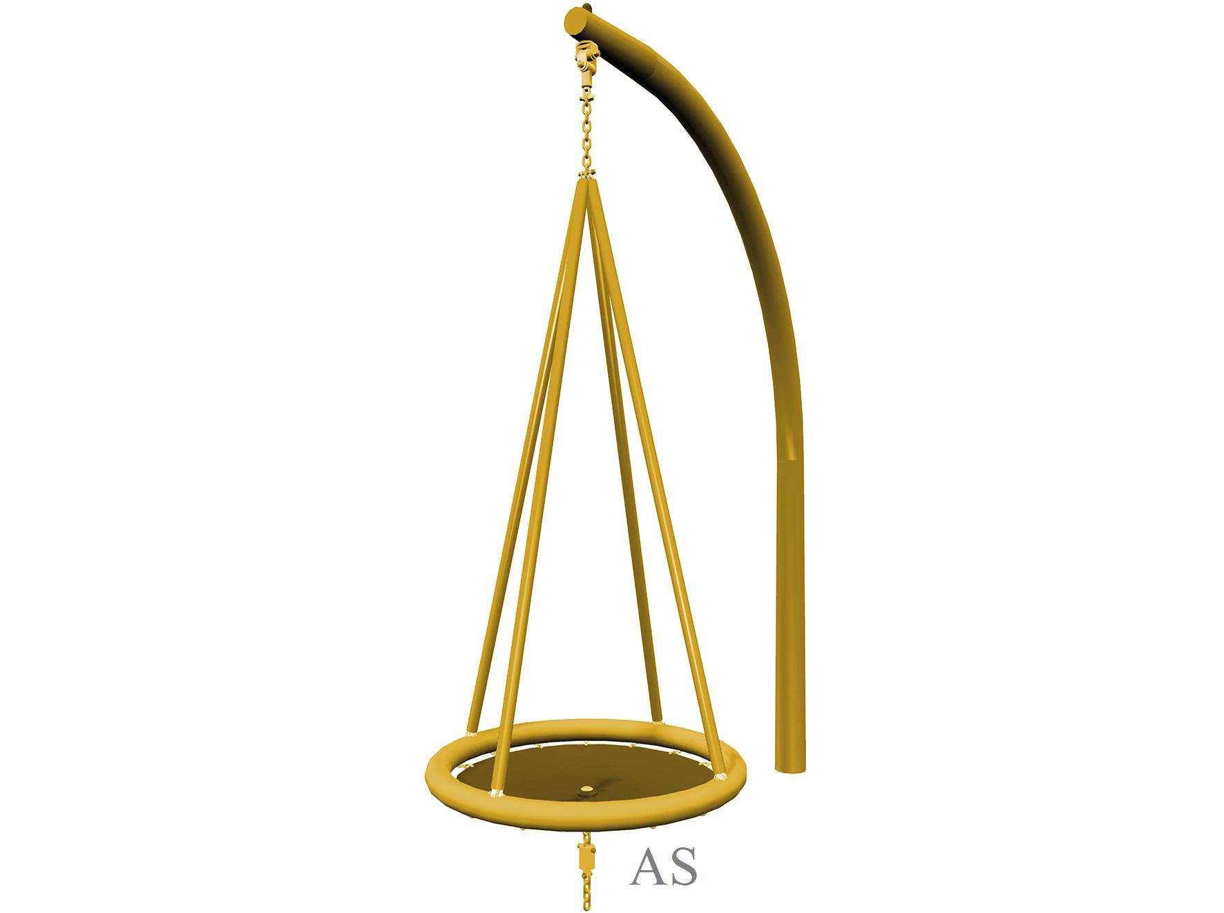 Huck Laternen-Schaukelnest Vogelnestschaukel Laternenschaukel Tellerschaukel Nestschaukel – Bild 3