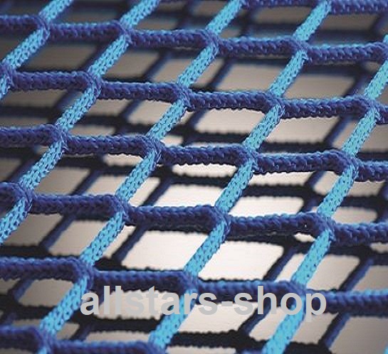 Kletternetz aus Herkulesseil mit Kreuzstich-Knotenverbindung 4 m² Ø 16 mm MW 50 cm mit Stahllitzen Huck – Bild 4