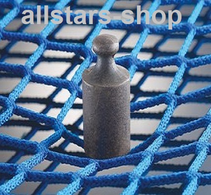 Kletternetz aus Herkulesseil mit Kreuzstich-Knotenverbindung 4 m² Ø 16 mm MW 50 cm mit Stahllitzen Huck – Bild 6