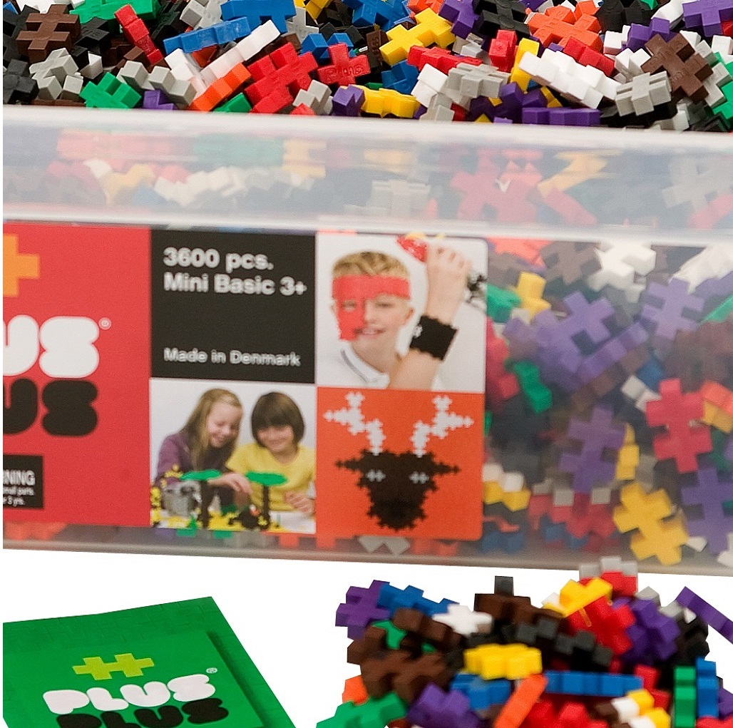 Plus-Plus Puzzle Bausteine Bauklötze Mini Basic 3600 allstars – Bild 4