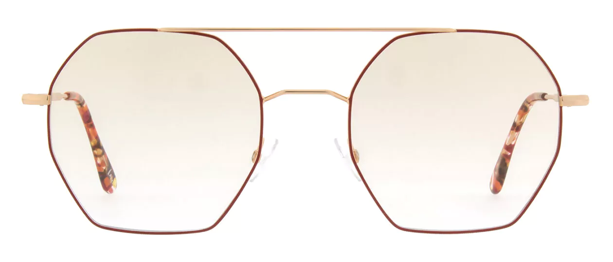 Andy Wolf eyewear Frame 4754 Col. E roségold-red