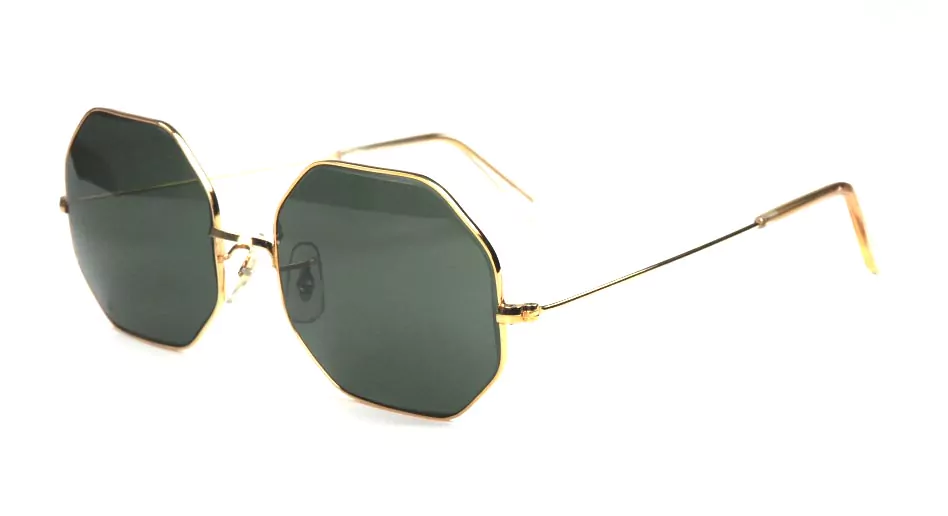 Sonnenbrille Ray Ban Bausch & Lomb USA, Vintage 80er Jahre, Achteckform – Bild 2