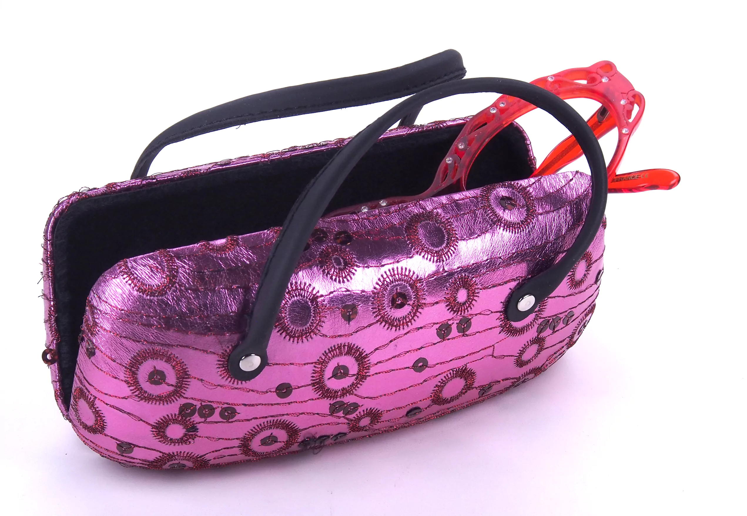 Handtaschenetui, Brillentäschen, Täschchenetui für Brillen, auch für andere Utensilien geeignet.