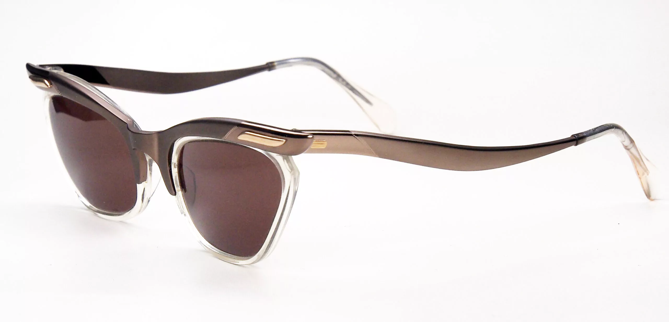 Schmetterlingsbrille, Cateye Brille, Sonnenbrille, 50er Jahre, echt Vintage – Bild 5