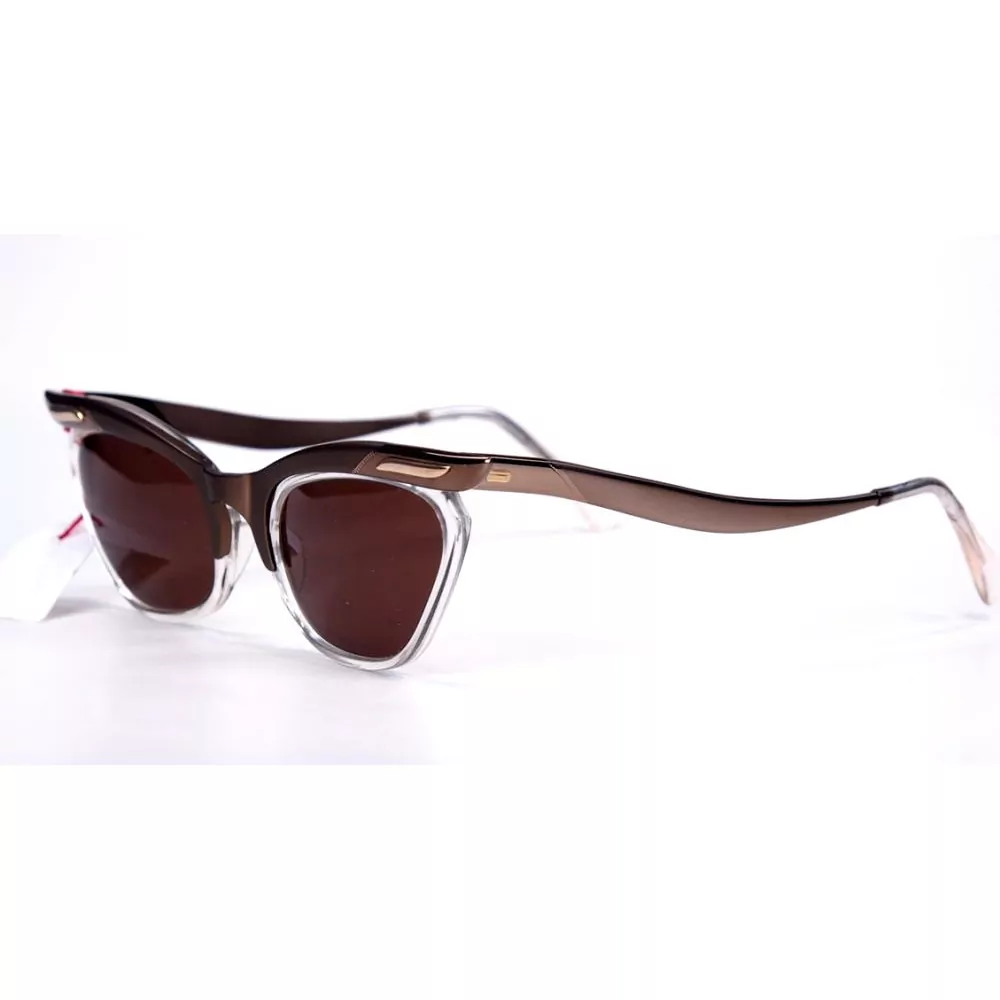 Schmetterlingsbrille, Cateye Brille, Sonnenbrille, 50er Jahre, echt Vintage – Bild 3