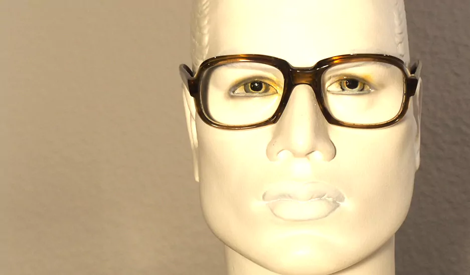 Echte Vintagebrille der 70er Jahre, noch fabrikneu und ungetragen, in havanna – Bild 3