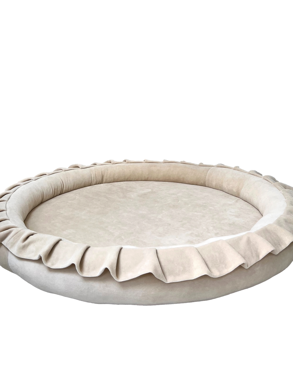 Ecrufarbenes Spielnest aus weichem Samt – MOJE – Bild 6