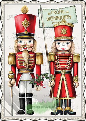 Frohe Weihnachten (Nussknacker*in )Nr.73 – Edition Gollong